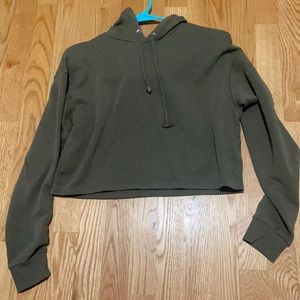 Cropped hoodie from h&m